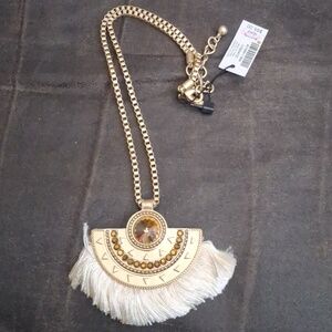 White House Black Market Bohemian Statement Necklace